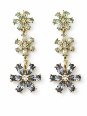 Floral Drop Earrings (9710)